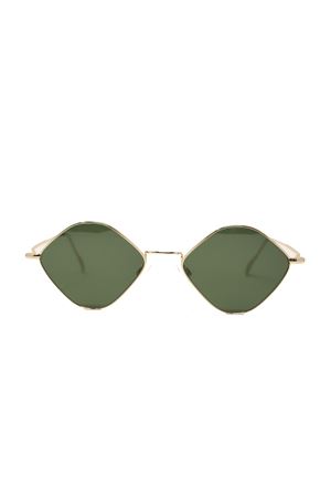 Occhiali da sole esagonali verde Medy Ooh | G303/55VERDE